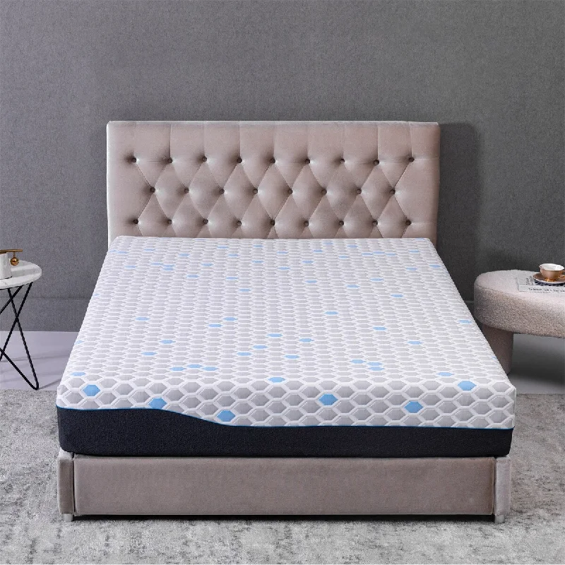 Queen - size mattresses for couples and standard bedrooms10 Inch Twin Size Memory Foam Mattress, Mattress in A Box