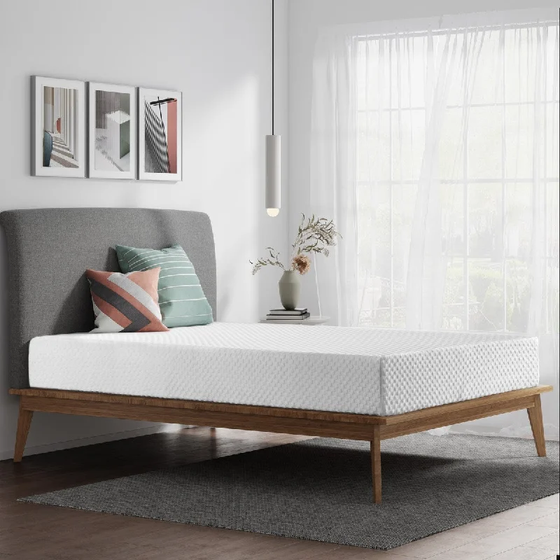 King - size mattresses for spacious master bedrooms10 Inches Gel Memory Foam Mattress（Full) -Medium