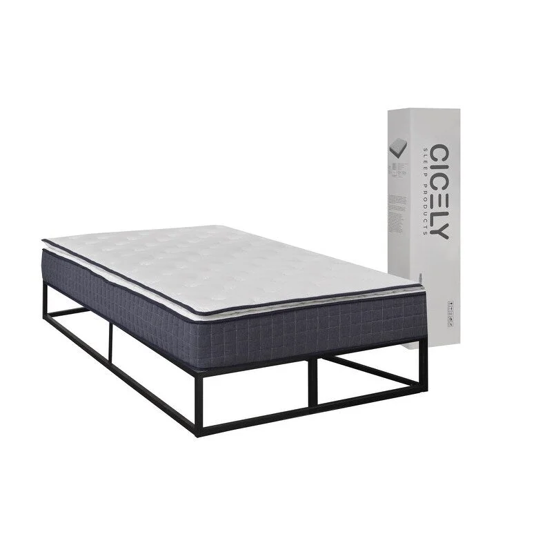 Innerspring mattresses with coil counts for support11" Gel Foam Single Mattress with Pocket Coil