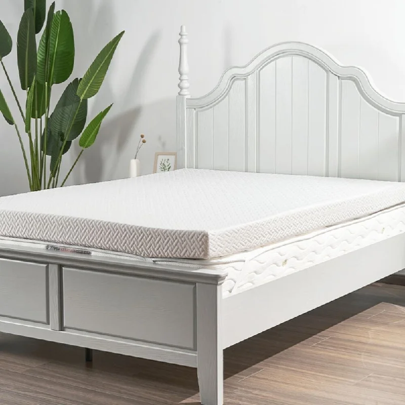 Organic cotton mattresses for a chemical - free sleep surface3 Inch White Memory Foam Mattress