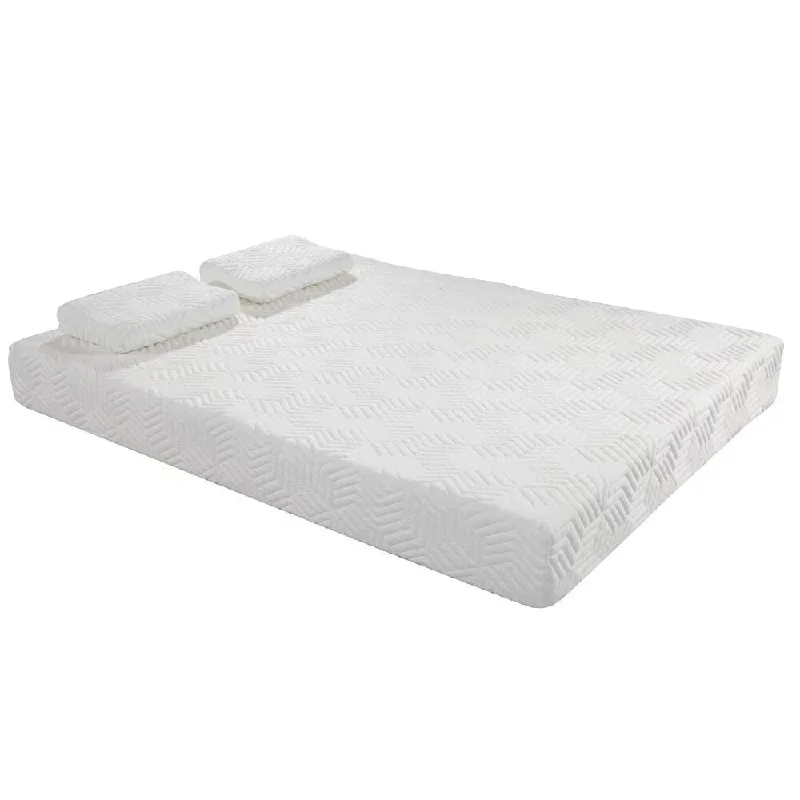 Organic cotton mattresses for a chemical - free sleep surface8" 3 Layers Cool Medium High Softness Mattress 2 Pillows Queen