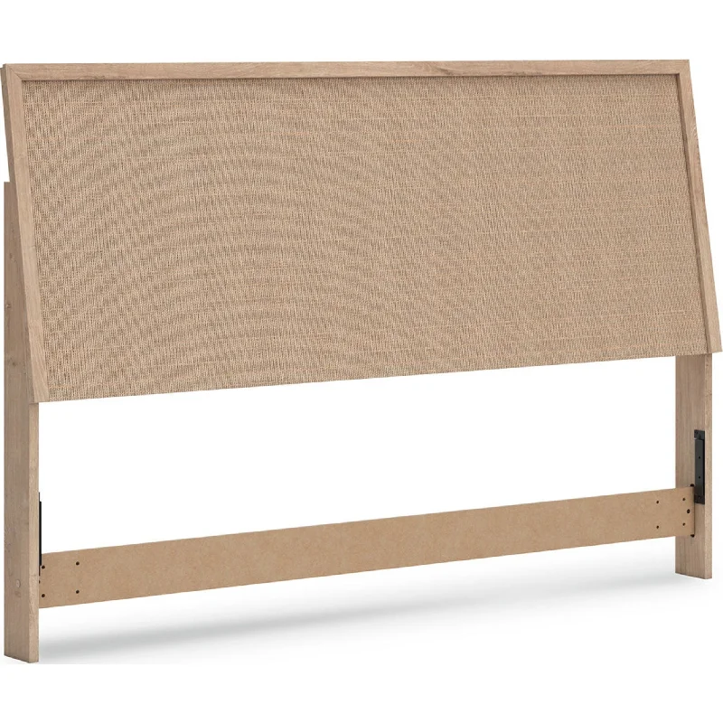 Wool - filled mattresses for natural insulation and moisture - wickingCielden King Panel Headboard - Two-tone