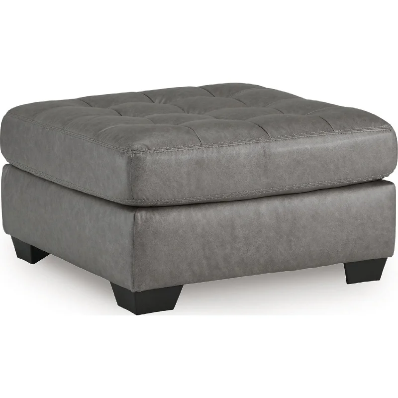 Gel - infused memory foam mattresses for cooler sleepClairette Court Oversized Accent Ottoman - Alloy