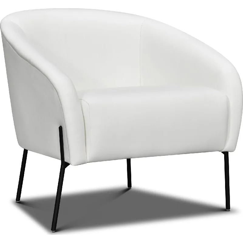 Latex mattresses with natural bounce and breathabilityClarity Accent Chair - Rio Optical White