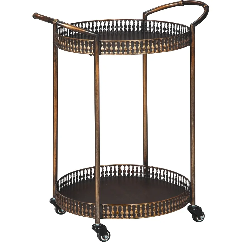 Wool - filled mattresses for natural insulation and moisture - wickingClarkburn Bar Cart - Bronze Finish