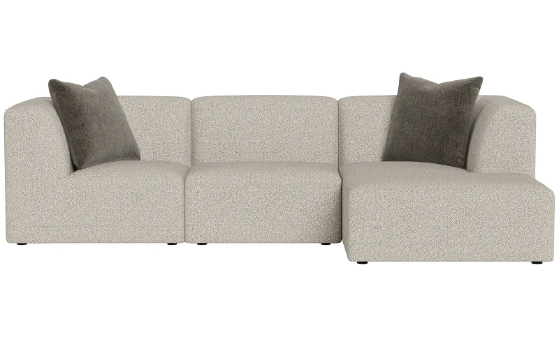 Natural latex and organic cotton blend mattressesFinn 3-Piece Sectional