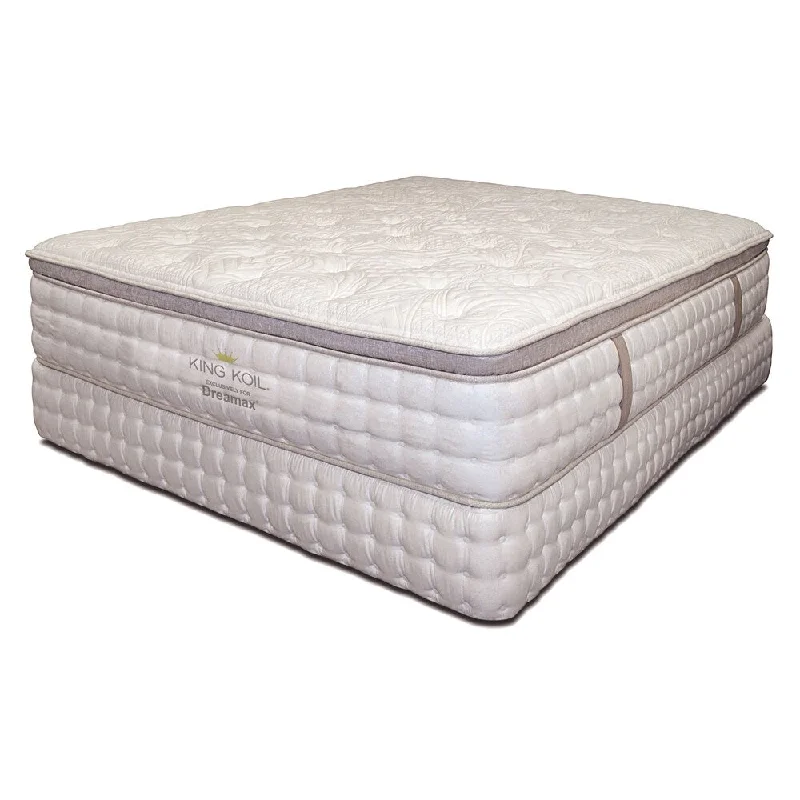 Latex mattresses with natural bounce and breathabilityFurniture of America King Koil 15-inch Full-size Euro Top Gel Hybrid Mattress