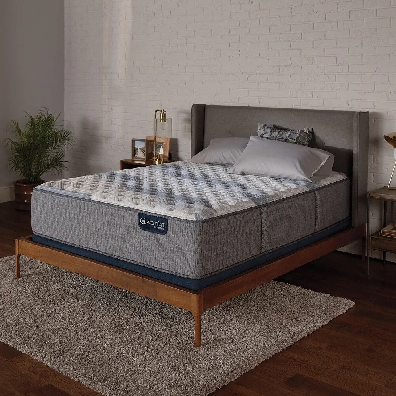 Wool - filled mattresses for natural insulation and moisture - wickingiComfort Blue Fusion 500 14-inch Extra Firm Hybrid Mattress