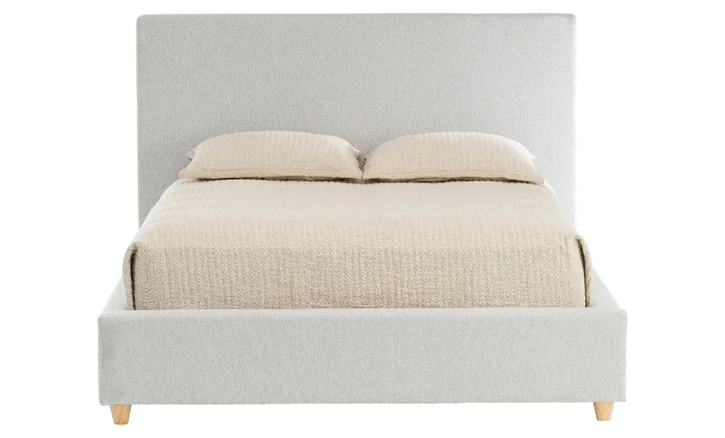 Innerspring mattresses with coil counts for supportOlivia Upholstered Bed