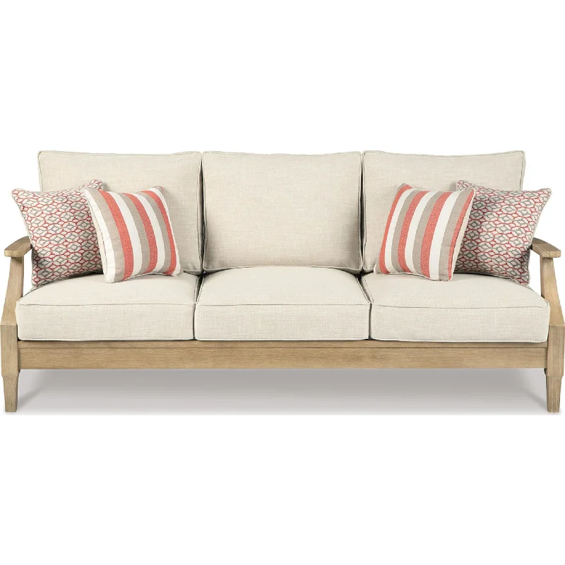 Natural latex and organic cotton blend mattressesClare View Outdoor Sofa with Cushion - Beige