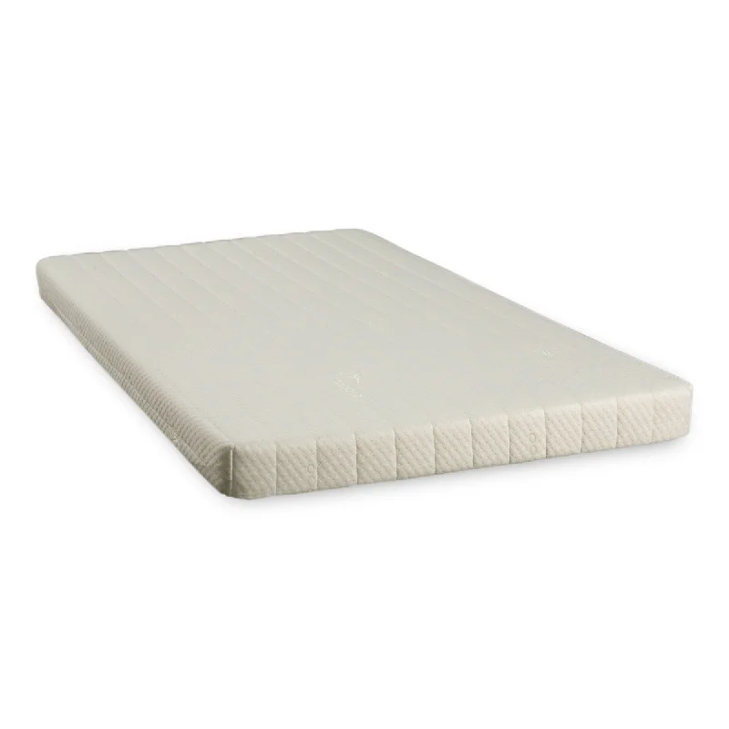 Innerspring mattresses with coil counts for supportSenzatella Twin 4 Inch Foam Mattress by Furniture of America