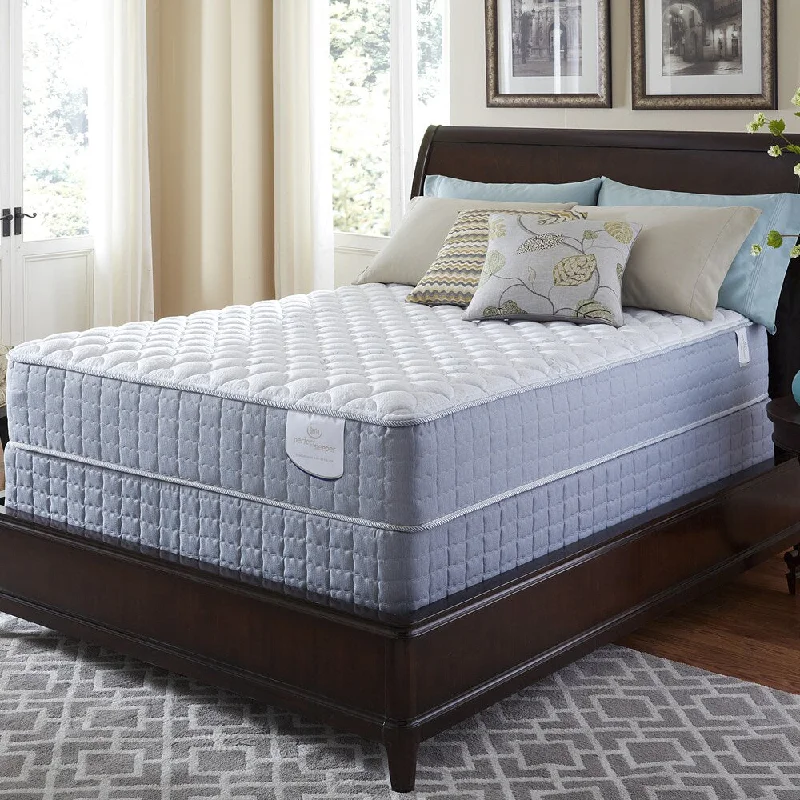 Innerspring mattresses with coil counts for supportSerta Perfect Sleeper Luminous Cushion Firm Full-size Mattress and Foundation Set