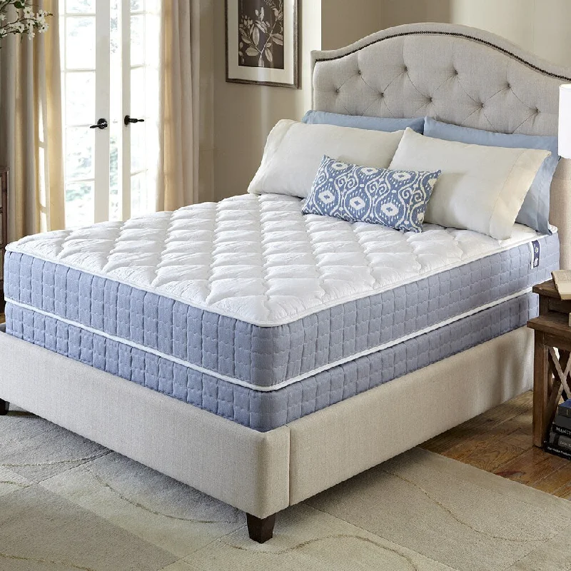 Gel - infused memory foam mattresses for cooler sleepSerta Revival Firm Twin XL-size Mattress and Foundation Set