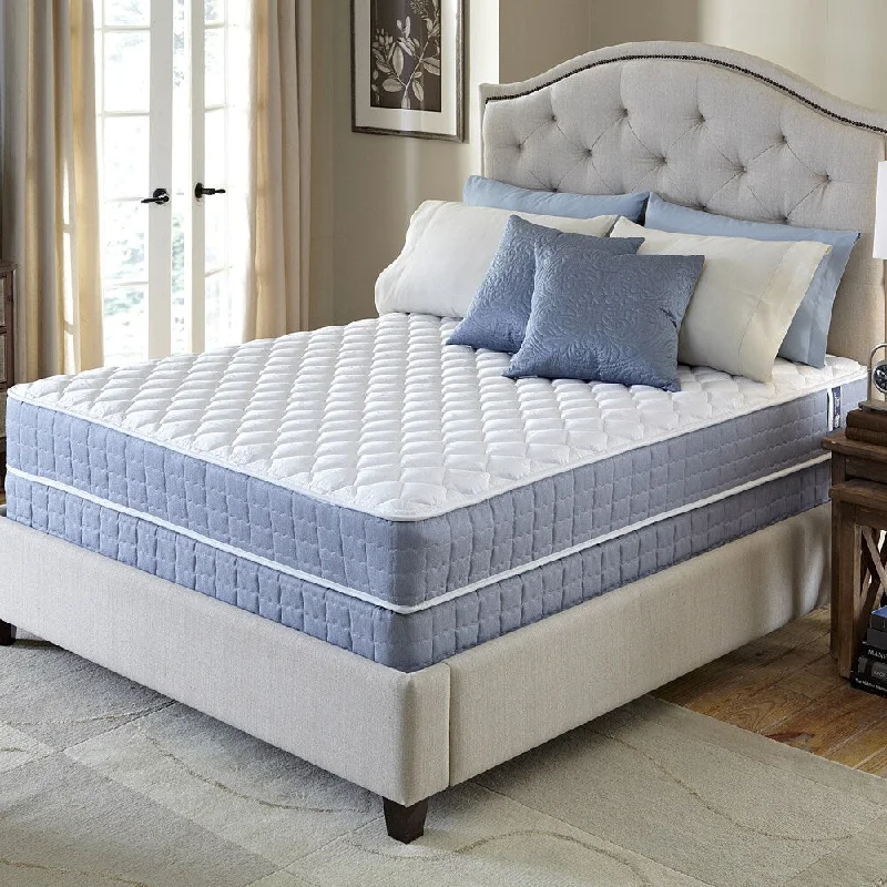 Innerspring mattresses with coil counts for supportSerta Revival Plush Cal King-size Mattress and Foundation Set