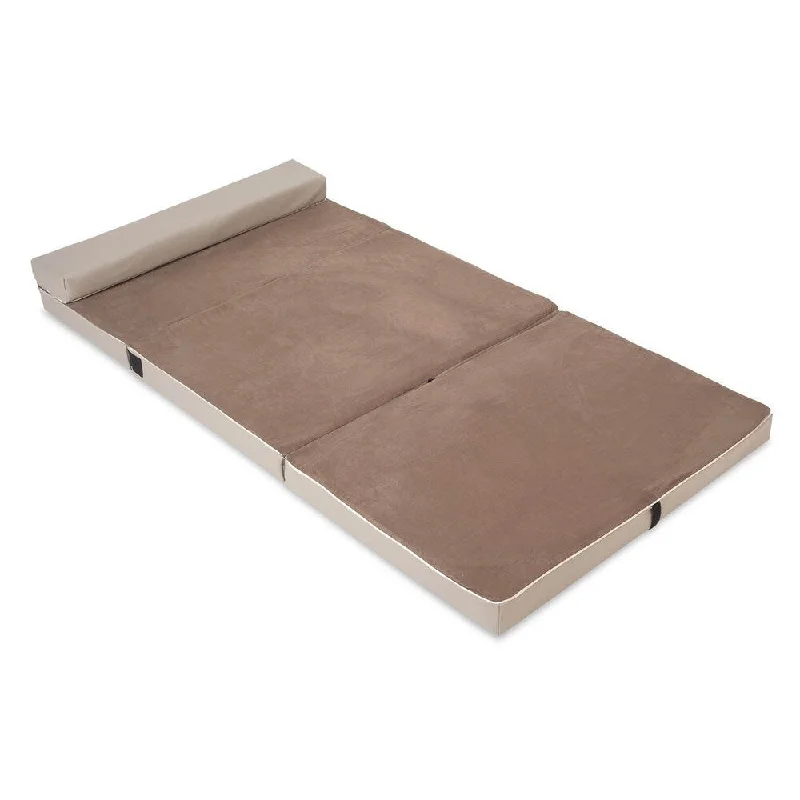 Queen - size mattresses for couples and standard bedroomsSharper Image Fold & Go Slumber Pad