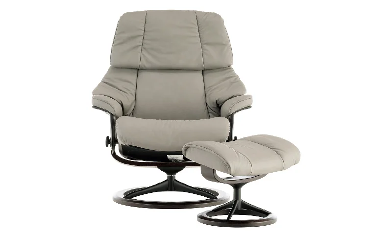 Natural latex and organic cotton blend mattressesStressless Silver Grey Reno Chair and Ottoman (Large)