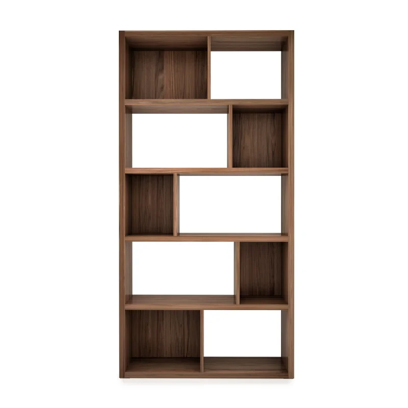 Polyester - foam mattresses for budget - friendly optionsSwan Bookcase with Walnut Inserts