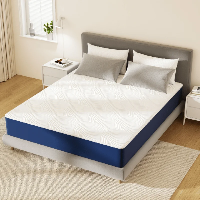 Gel - infused memory foam mattresses for cooler sleepSwbvs Mattress 10inch-Extra Firm Mattress