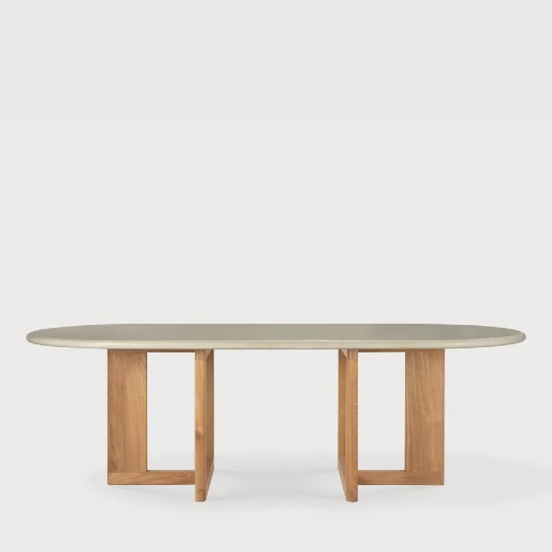 Natural latex and organic cotton blend mattressesTrestle Outdoor Dining Table